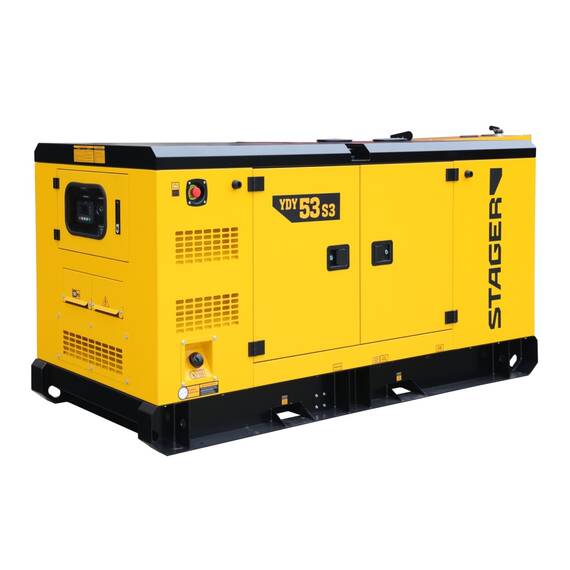 Stager YDY53S3 Generator insonorizat 53kVA, 69A, 1500rpm, trifazat, diesel - 5- Roveli