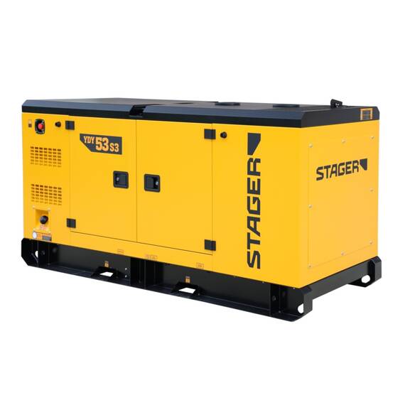 Stager YDY53S3 Generator insonorizat 53kVA, 69A, 1500rpm, trifazat, diesel - 6- Roveli