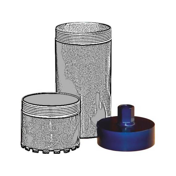 Tudee SCH252 cupla carota 252mm prindere 1-1/4UNC - - Roveli