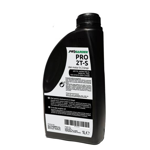 ProGARDEN PRO-2T-S Ulei doi timpi pentru amestec, ambalaj plastic 1L - - Roveli