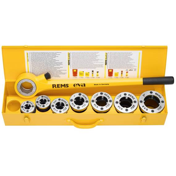REMS Clupa filetat Eva Set R 1/2 - 2" R 1/2-3/4-1-1 1/4-1 1/2-2" 520017 - - Roveli