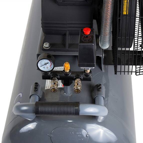 Stager HMV0.6/200 compresor aer, 200L, 8bar, 600L/min, trifazat, angrenare curea - - Roveli