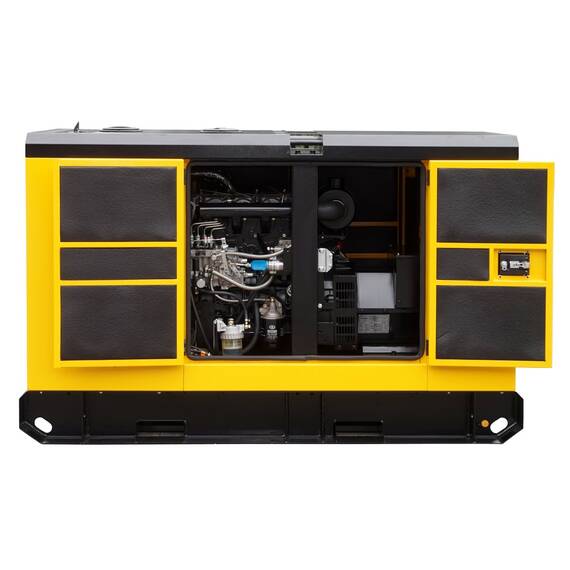 Stager YDY22S Generator insonorizat 22kVA, 87A, 1500rpm, monofazat, diesel - 2- Roveli