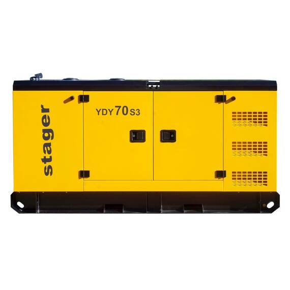 Stager YDY70S3 Generator insonorizat 70kVA, 89A, 1500rpm, trifazat, diesel - 3- Roveli