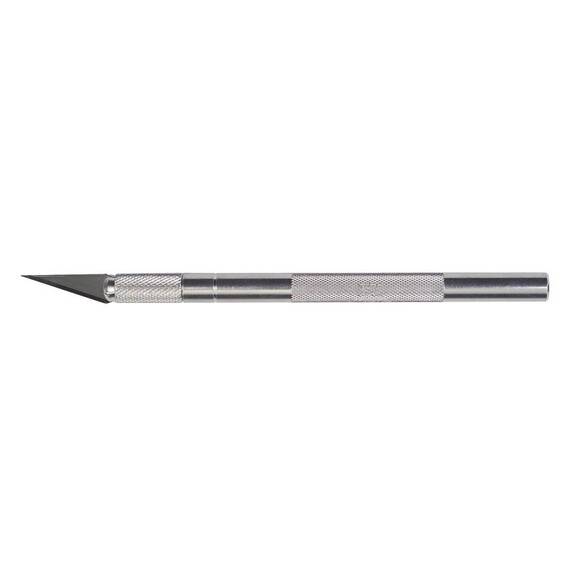 Stanley 0-10-401 Cutit de precizie hobby cu maner metalic, 120mm - - Roveli