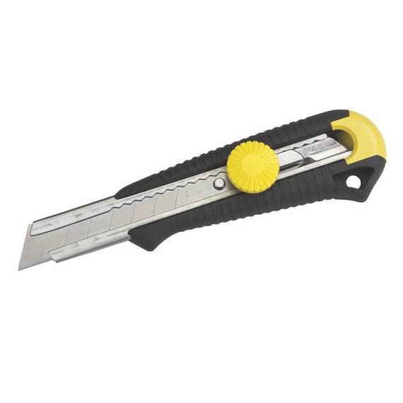 Stanley 0-10-418 Cutter dynagrip lame segmentate, 165mm - - Roveli