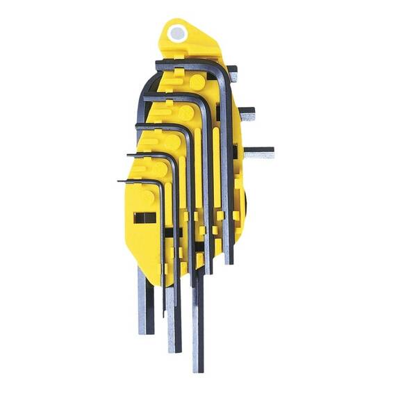 Stanley 0-69-252 Set 8 chei imbus in inch tip L - - Roveli