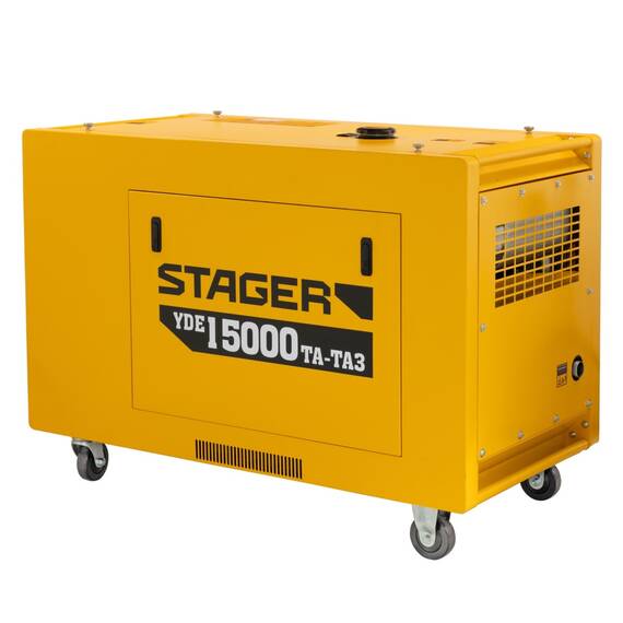 Generator profesional Stager YDE15000TA-TA3, 11.5 kW, DualPower 230-400V, insonorizat, diesel, 3000rpm, pornire electrica - 10- Roveli