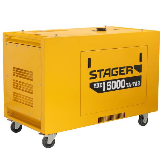 Generator profesional Stager YDE15000TA-TA3, 11.5 kW, DualPower 230-400V, insonorizat, diesel, 3000rpm, pornire electrica - 12- Roveli
