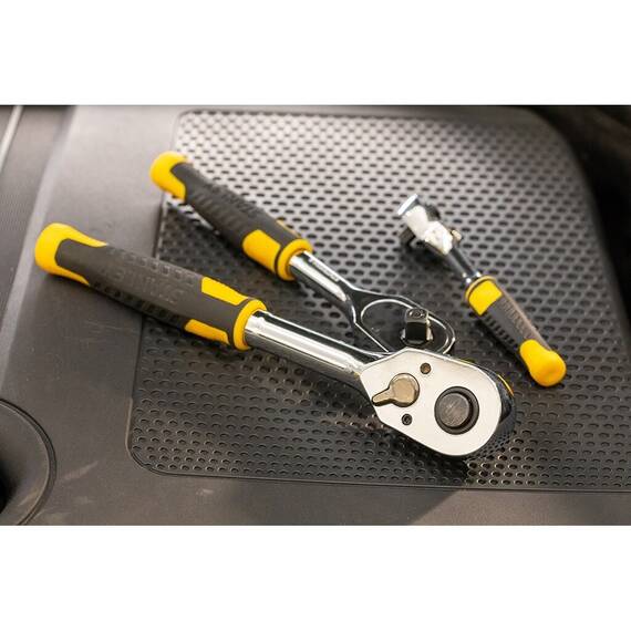 Stanley STMT82664-0 antrenor cu clichet 3/8", reversibil, 72 dinti - 2- Roveli