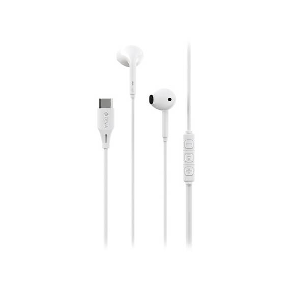 CASCA STEREO 1.2M CU MUFA TIP C - ALB - - Roveli