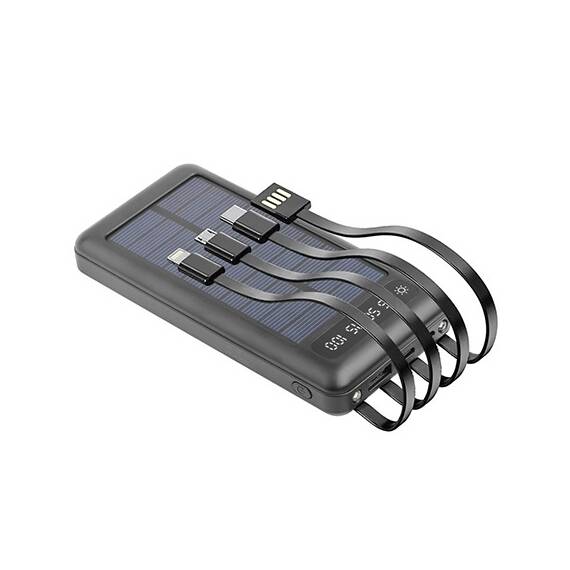 POWER BANK 4IN1 10000MAH CU INCARCARE SOLARA - - Roveli