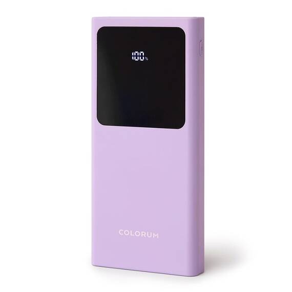 POWER BANK PD + QC 10000MAH - LAVANDA - 2- Roveli