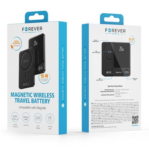 POWER BANK PD+QC 5000MAH MAGNETIC - 6- Roveli