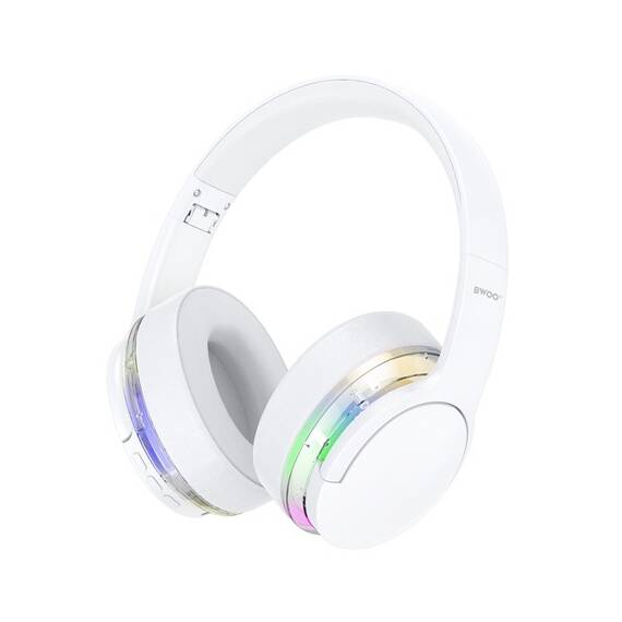CASCA BLUETOOTH SI ANC PREMIUM SOUND - ALB - - Roveli