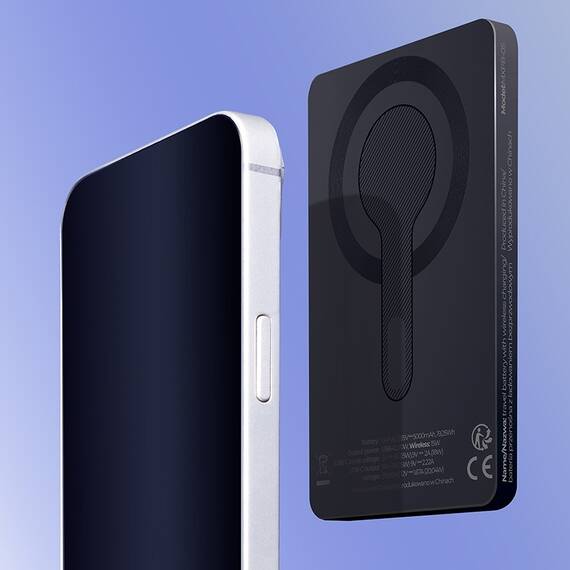 POWER BANK WIRELESS CU PRINDERE MAGNETICA 20W PD 5000MAH - 6- Roveli