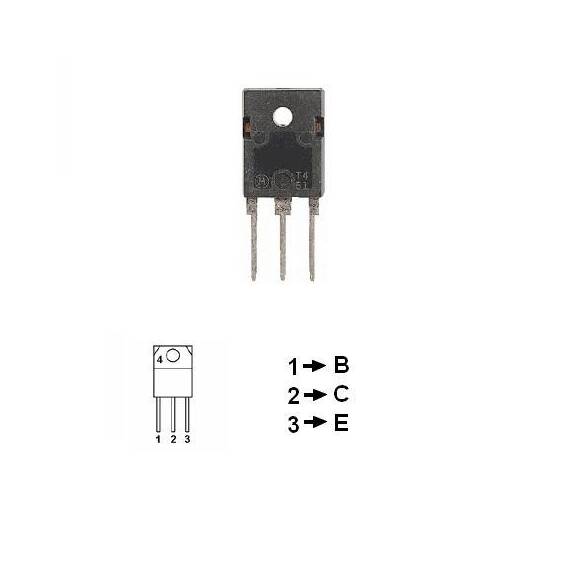 TRANZISTOR COMUTATIE NPN 8A 50W S2055N - - Roveli