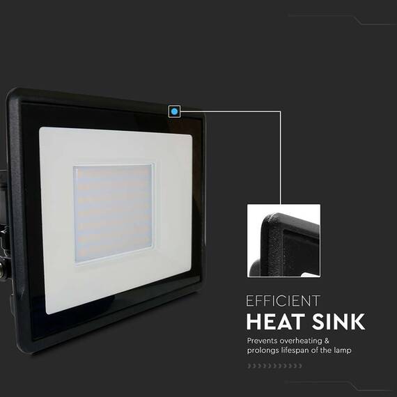 REFLECTOR LED 50W 6400K ALB RECE, CIP SAMSUNG - 15- Roveli