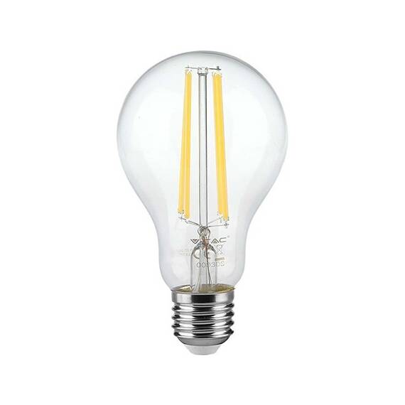 BEC A60 E27 FILAMENT LED 12W 3000K ALB CALD - - Roveli