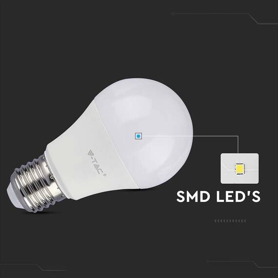 BEC LED A60 E27 10.5W 3000K ALB CALD - 5- Roveli