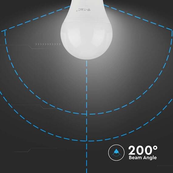 BEC LED A60 E27 10.5W 6500K ALB RECE - 6- Roveli