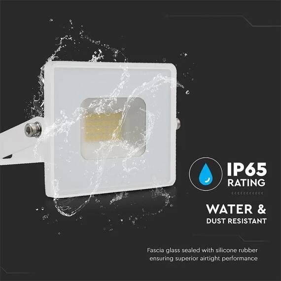 REFLECTOR LED SMD 20W 6500K IP65 - ALB - 10- Roveli
