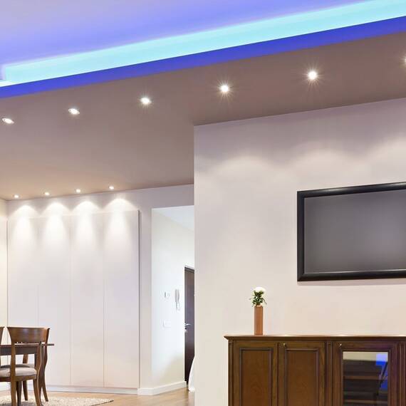 BEC SPOT LED GU10 10W 3000K ALB CALD, CIP CREE - 7- Roveli