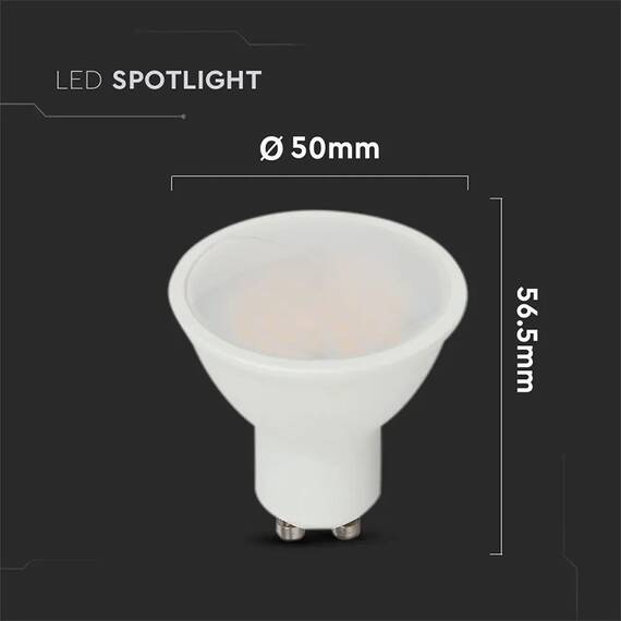 BEC SPOT LED GU10 10W 6500K ALB RECE, CIP SAMSUNG - 5- Roveli