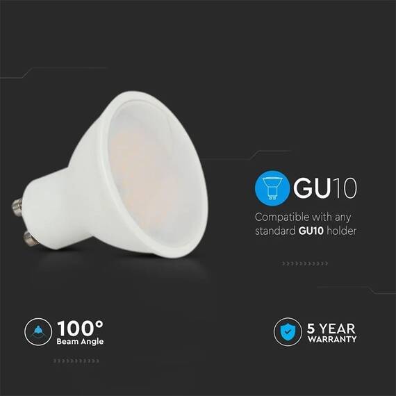BEC SPOT LED GU10 10W 6500K ALB RECE, CIP SAMSUNG - 7- Roveli