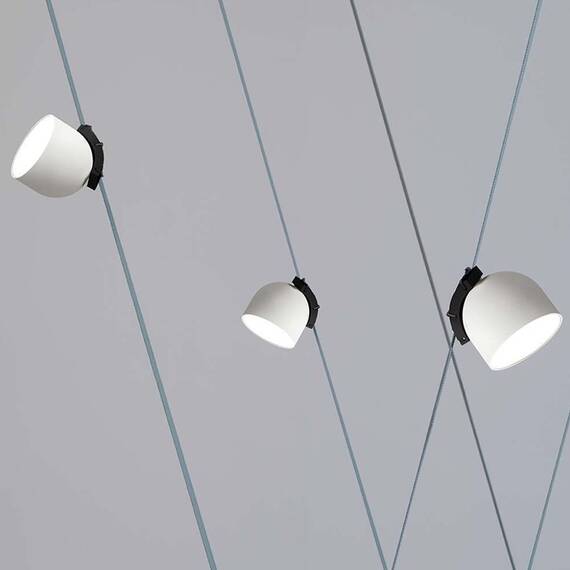 CORP LED MAGNETIC TRACKLIGHT 12W 3000K - ALB - 4- Roveli
