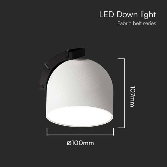 CORP LED MAGNETIC TRACKLIGHT 12W 3000K - ALB - 6- Roveli