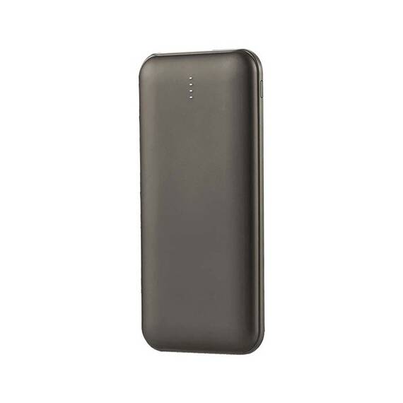 POWER BANK 10000MAH CU CABLU 30CM TIP C - GRI ANTRACIT - - Roveli