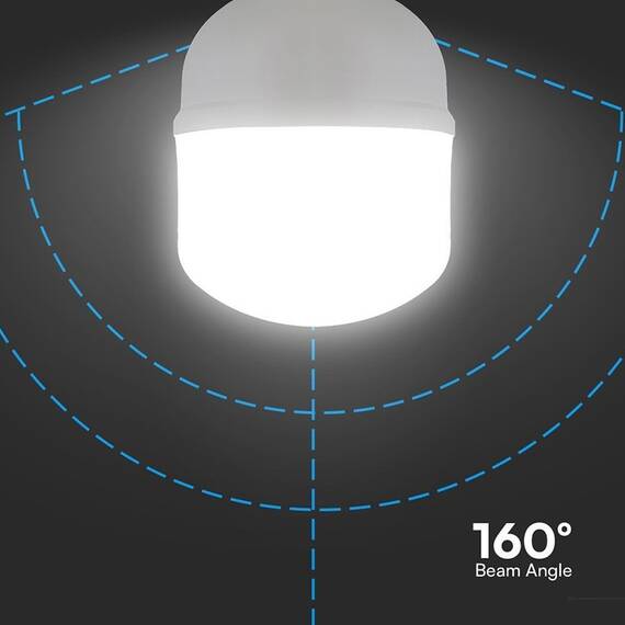 BEC LED T100 E27 30W 4000K ALB NEUTRU - 7- Roveli