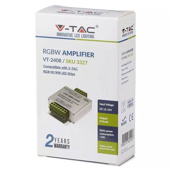 AMPLIFICATOR BANDA LED RGB+W - 6- Roveli