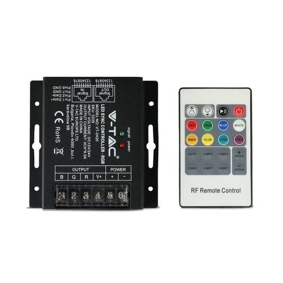 CONTROLLER BANDA LED RGB 20 BUTOANE - 5- Roveli