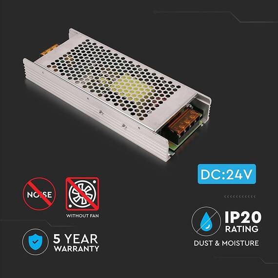 SURSA ALIMENTARE BANDA LED 24V 360W 15A IP20 - 5- Roveli