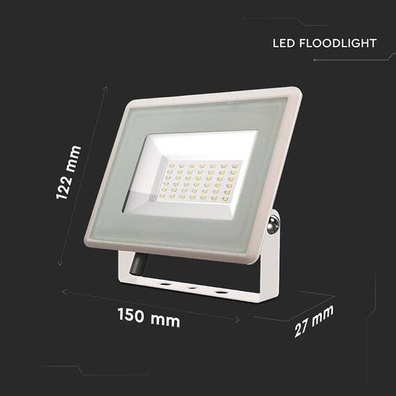 REFLECTOR LED SMD 30W 6500K IP65 - ALB - 6- Roveli