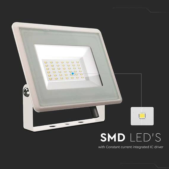 REFLECTOR LED SMD 30W 6500K IP65 - ALB - 7- Roveli