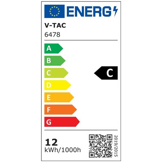 TUB LED T8 12W 120CM 4000K ALB NEUTRU - 160LM/WATT - 5- Roveli