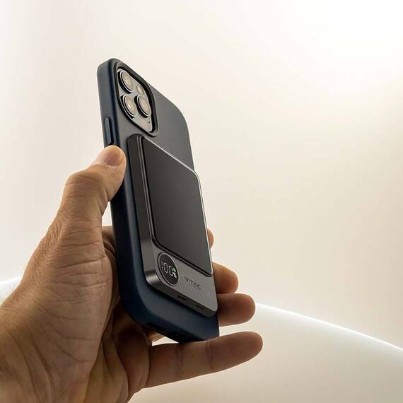 POWER BANK ULTRA SLIM 5000MAH WIRELESS FAST CHARGING - 9- Roveli