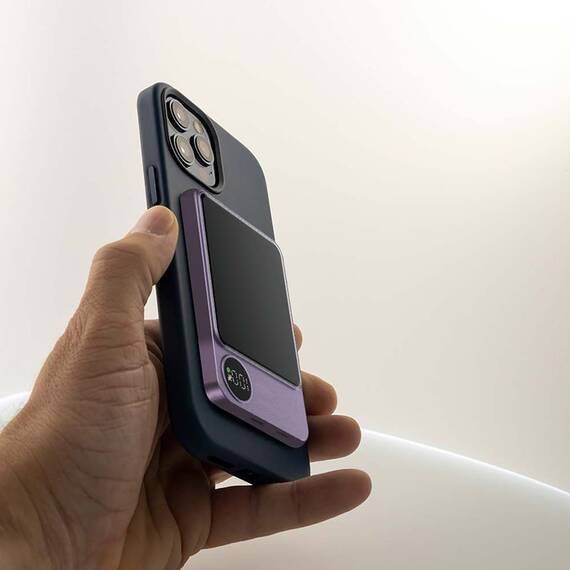 POWER BANK ULTRA SLIM 5000MAH WIRELESS FAST CHARGING - 9- Roveli