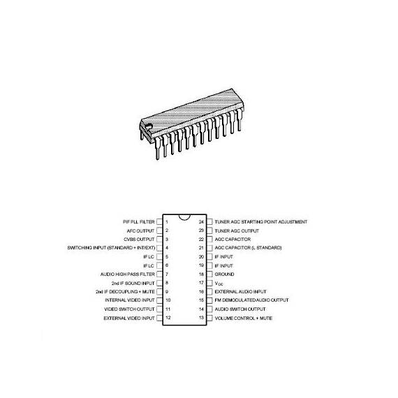 CIRCUIT AV MULTISISTEM STV8224B - - Roveli