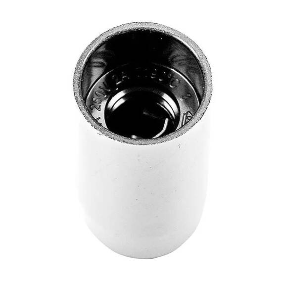 DULIE E14 IP20 PLASTIC BAKELITE ALB - 4- Roveli