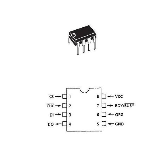 EEPROM SERIAL 1024 BIT - - Roveli