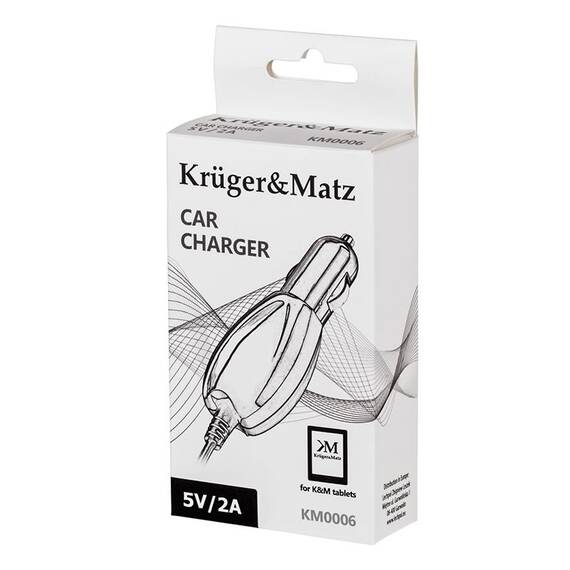 ALIMENTATOR AUTO TABLETA 5V 2A KRUGER&MATZ - 3- Roveli