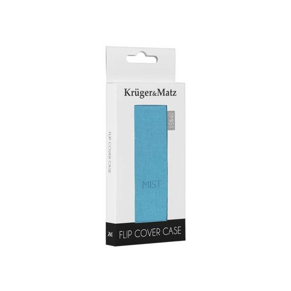 FLIP COVER ALBASTRU MIST KRUGER&MATZ - - Roveli