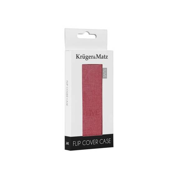 FLIP COVER ROSU LIVE KRUGER&MATZ - - Roveli