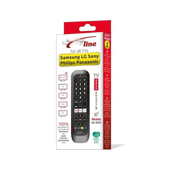 TELECOMANDA UNIVERSALA COMPATIBILA 5 BRAND - 3- Roveli