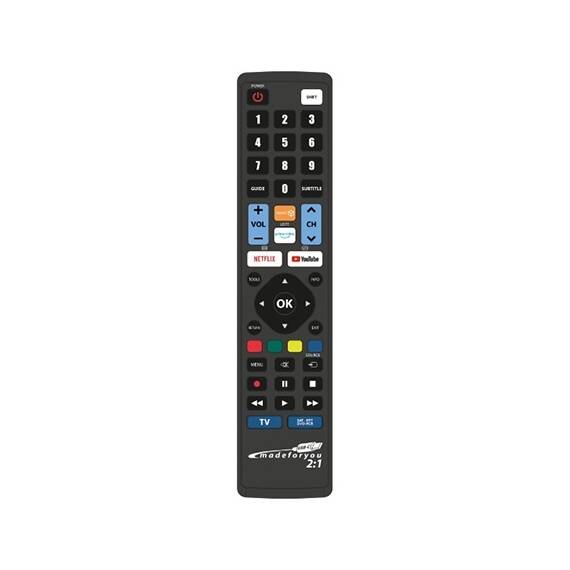 TELECOMANDA UNIVERSALA PROGRAMABILA USB-C 2:1 MADEFORYO - - Roveli