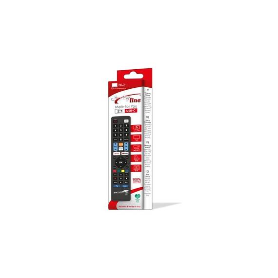 TELECOMANDA UNIVERSALA PROGRAMABILA USB-C 2:1 MADEFORYO - 3- Roveli